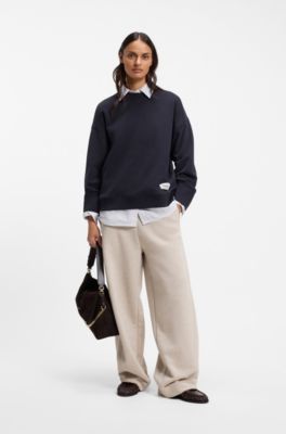 Cotton sweatshirt, Dark Blue