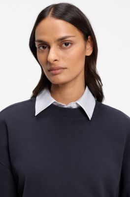 Cotton sweatshirt, Dark Blue