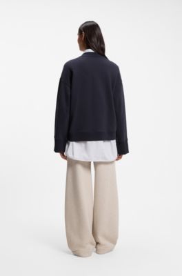 Cotton sweatshirt, Dark Blue