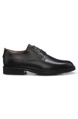 Hugo Leather Derby shoes with brogue details finskor herr – bild 3