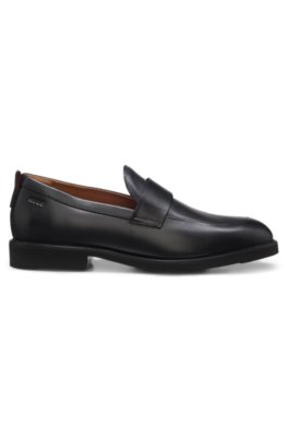 Hugo Leather loafers with penny trim herr – bild 3
