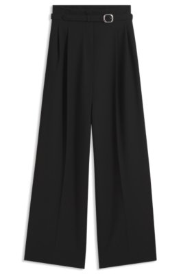 Hugo Donna Nero Pantaloni, M, New, - Immagine 2