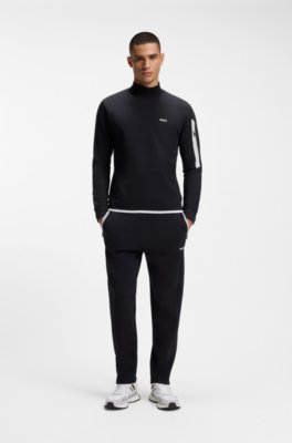 Boss Crew-neck sweatshirt in a cotton blend herr – bild 2