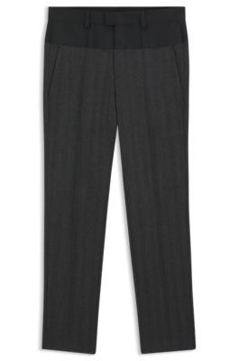 HUGO x entire studios slim-fit trousers, Dark Grey