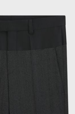 HUGO x entire studios slim-fit trousers, Dark Grey