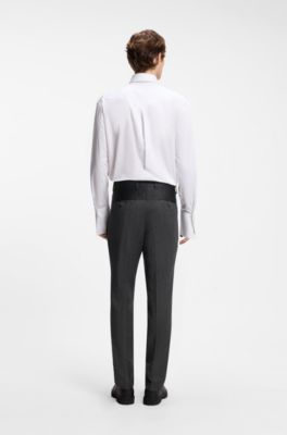 HUGO x entire studios slim-fit trousers, Dark Grey