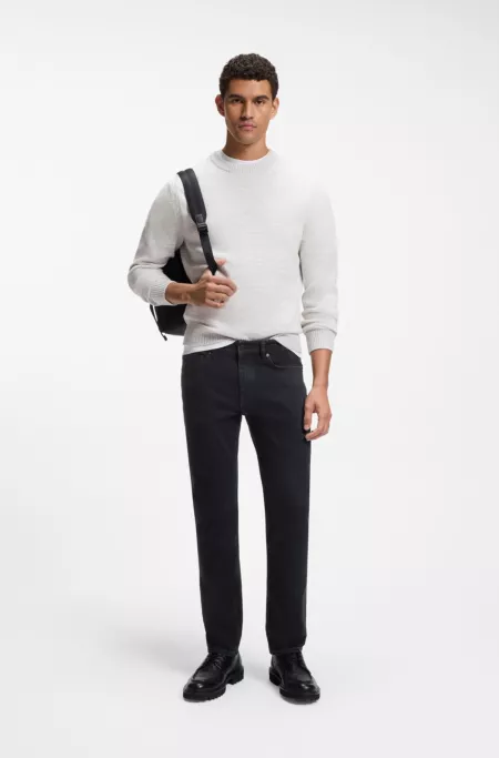 Jean Slim en denim stretch bleu foncé confortable