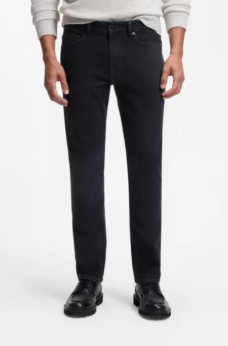 Jean Slim en denim stretch bleu foncé confortable