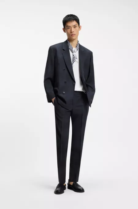 Pantalon Extra Slim en laine vierge