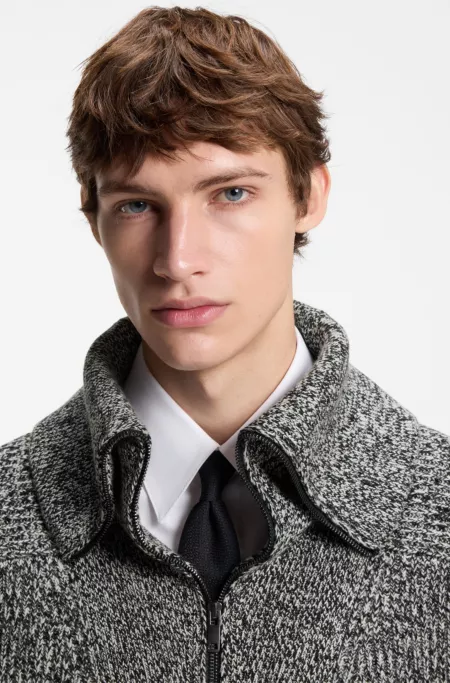 HUGO x entire studios Strickjacke aus Wolle