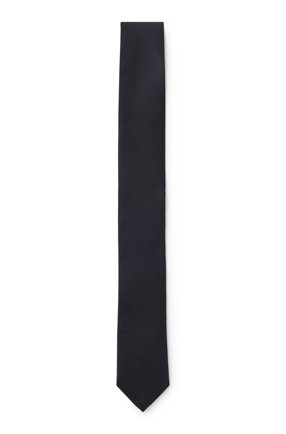 Silk tie with jacquard weave
