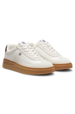 Hugo Låg sneaker 'Lyzz' kitt / vinröd låga sneakers dam – bild 2