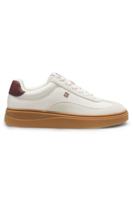 Hugo Låg sneaker 'Lyzz' kitt / vinröd låga sneakers dam – bild 3