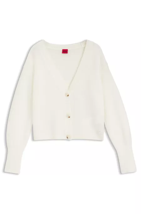 Cardigan Relaxed en laine texturée