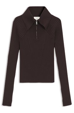 HUGO x entire studios zip-collar sweater