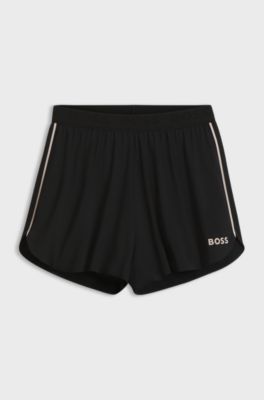 Active dual-layer shorts, Black