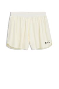 Active dual-layer shorts with moisture management, Light Beige