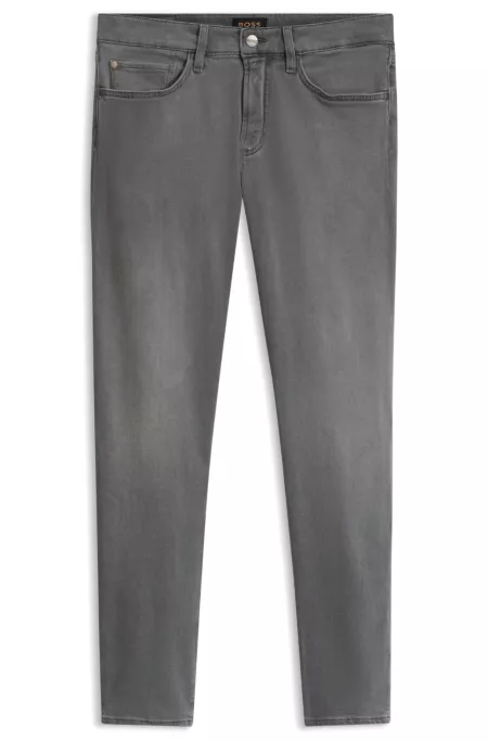 Slim-fit jeans crafted in cashmere-blend denim