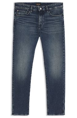 Slim-fit jeans in Italian comfort-stretch denim