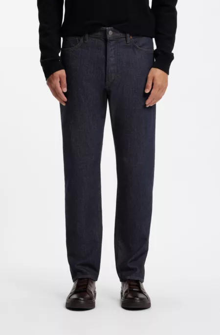 Jean Regular en denim stretch brut