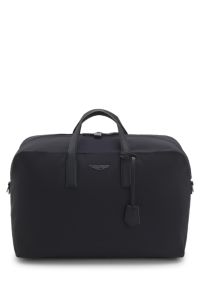 BOSS x ASTON MARTIN holdall with special branding, Black