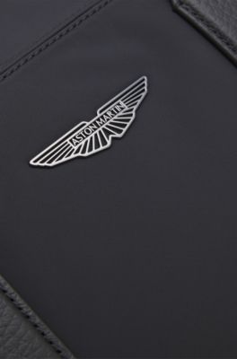 BOSS x ASTON MARTIN holdall with special branding, Black