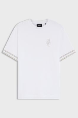 Camiseta de algod&oacute;n BOSS Selected by Shohei Ohtani, Blanco