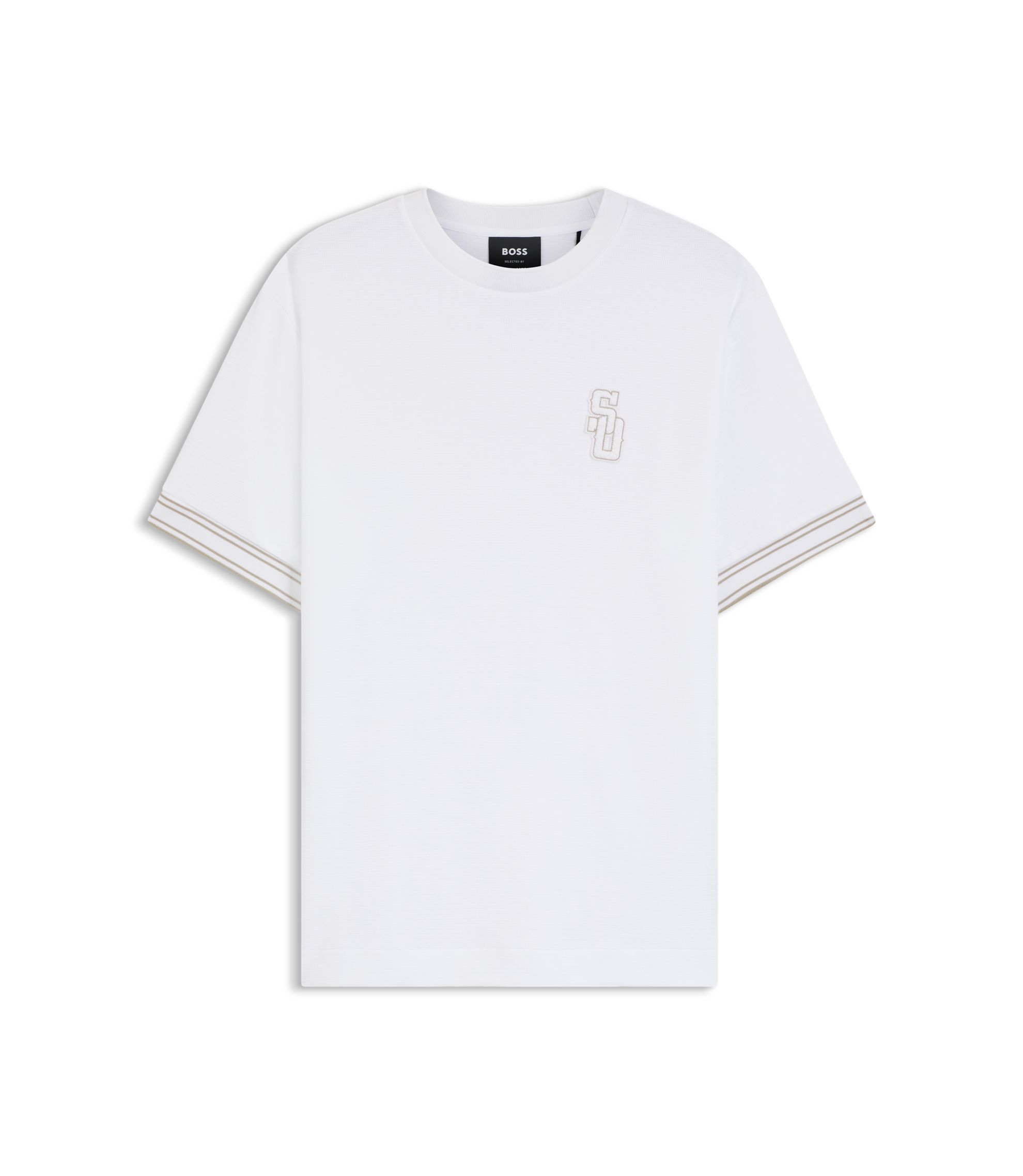BOSS Selected by Shohei Ohtani Tシャツ BOSS - BOSS Selected by Shohei Ohtani T-shirt in cotton - White