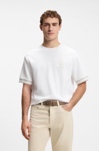 Camiseta de algod&oacute;n BOSS Selected by Shohei Ohtani, Blanco