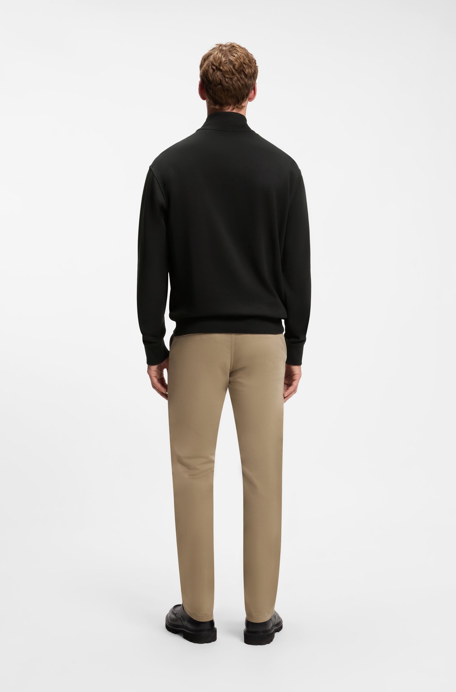 Boss Smallzip-sweatshirt herr – bild 4