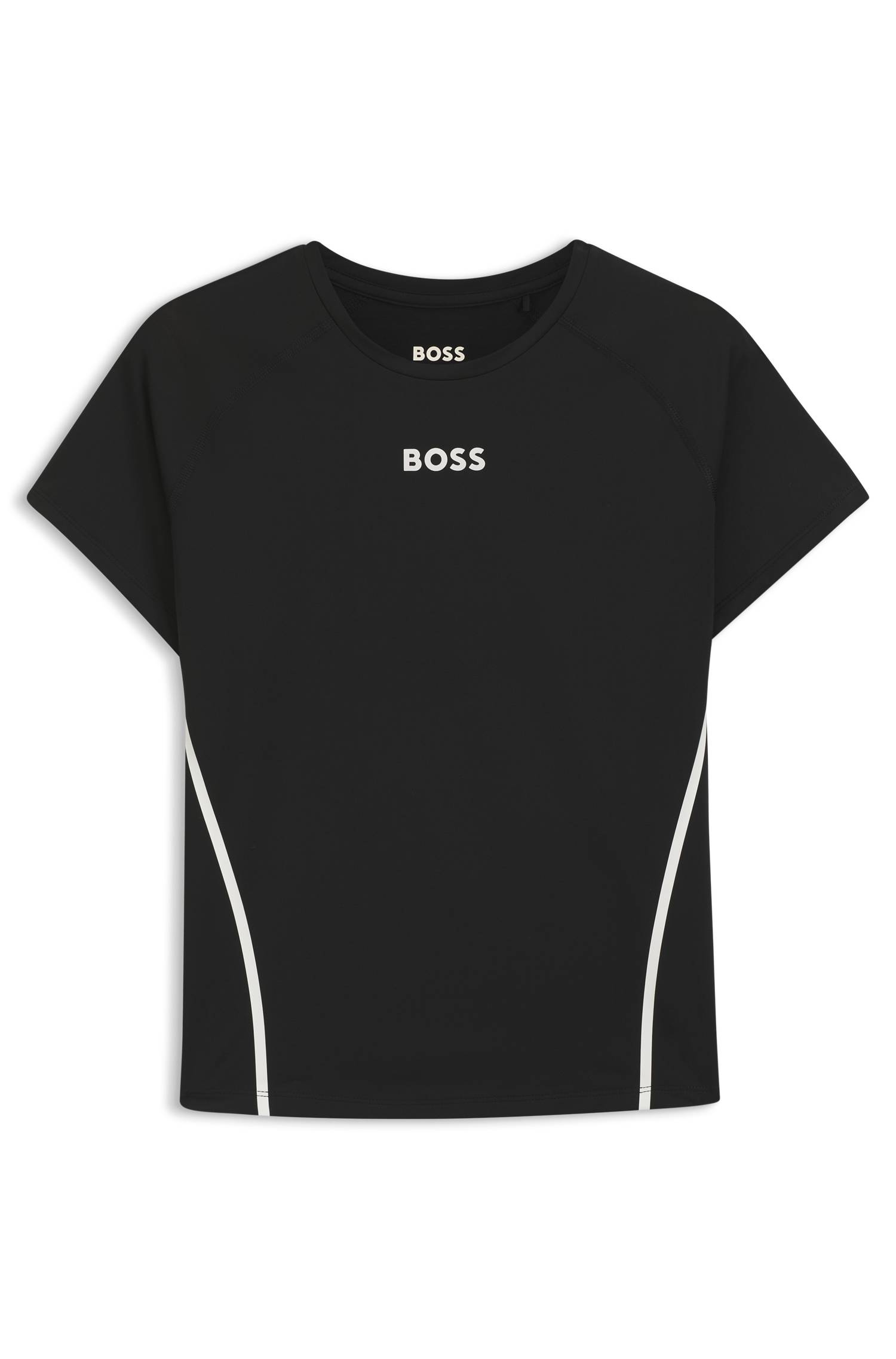 Boss Active slim-fit T-shirt with moisture management dam – bild 4