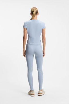 Active モイスチャーコントロール Tシャツ, ライトブルー