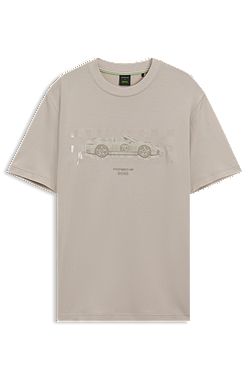 Porsche x BOSS T-shirt with gloss artwork