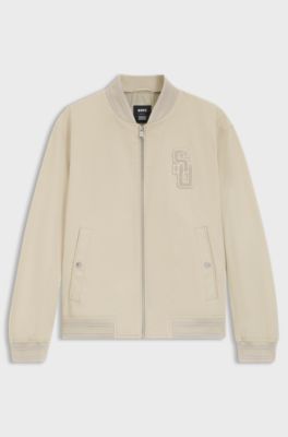 BOSS Selected by Shohei Ohtani water-repellent jacket , Light Beige