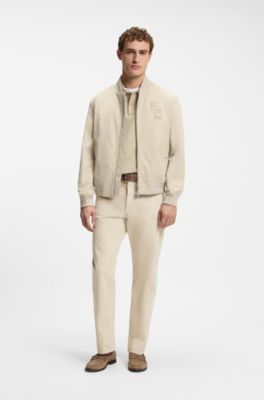 BOSS Selected by Shohei Ohtani water-repellent jacket , Light Beige