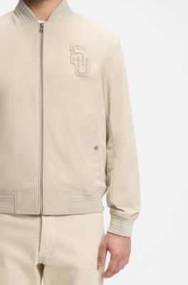 BOSS Selected av Shohei Ohtani vattenavvisande jacka , Ljusbeige