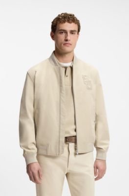 BOSS Selected by Shohei Ohtani water-repellent jacket , Light Beige