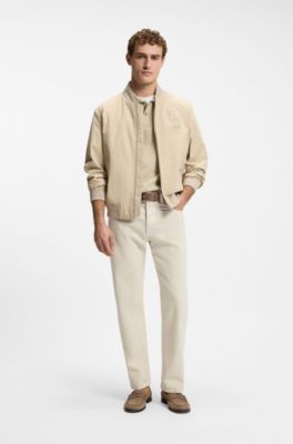 BOSS Selected by Shohei Ohtani relaxed-fit jeans, Natural