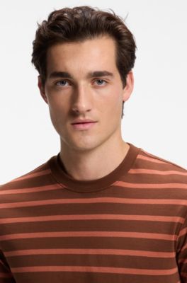 Cotton T-shirt, Brown