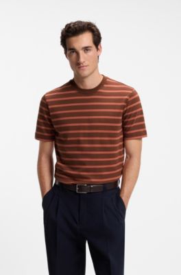 Cotton T-shirt, Brown