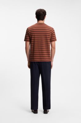Cotton T-shirt, Brown