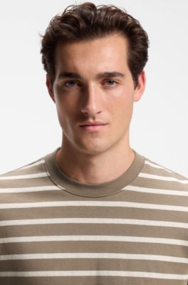 Cotton T-shirt, Light Brown