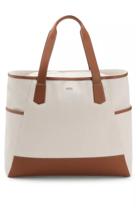 BOSS SELECTED BY SHOHEI OHTANI Tote Bag aus Canvas