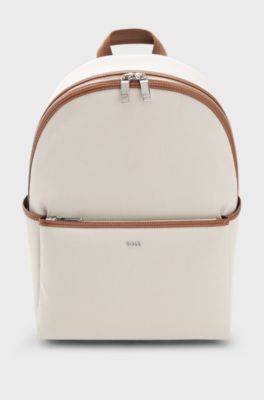 BOSS Selected by Shohei Ohtani canvas backpack , Light Grey