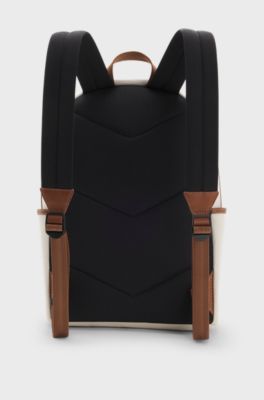 BOSS Selected by Shohei Ohtani canvas backpack , Light Grey