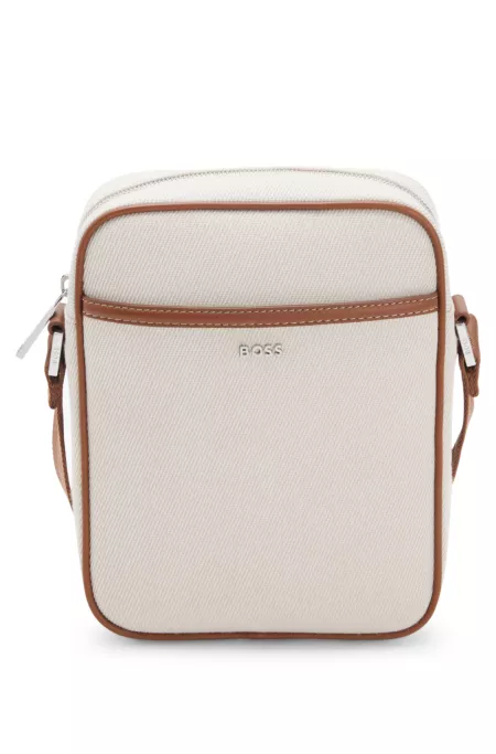 BOSS SELECTED BY SHOHEI OHTANI Reporter-Tasche aus Canvas