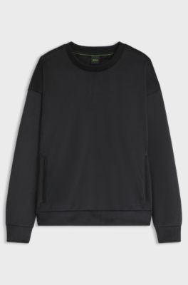Corduroy sweatshirt, Black