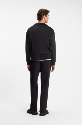 Corduroy sweatshirt, Black