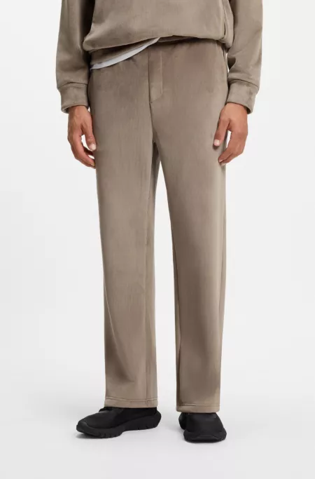Relaxed-Fit Jogginghose aus Stretch-Cord