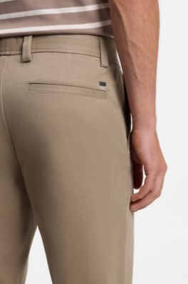 Straight-fit trousers, Light Brown